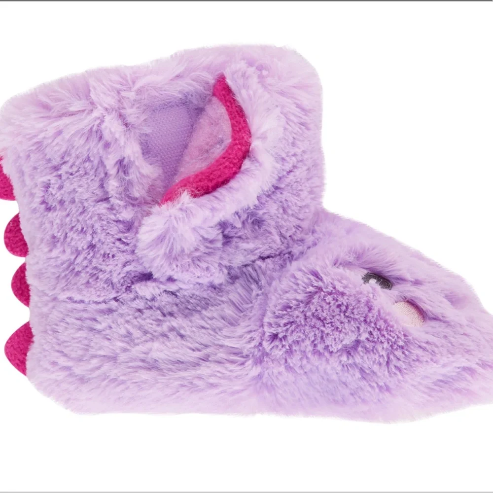 Carter’s Purple Monster Toddler slippers Size 9-10